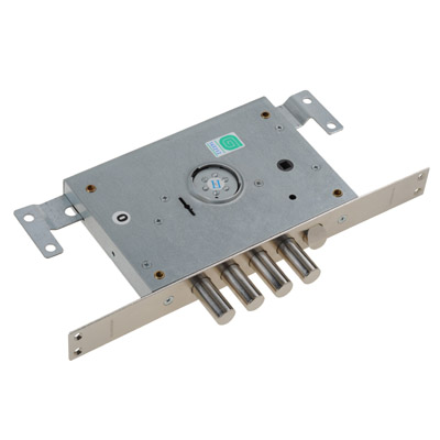 Картинка Замок врезной тяж. Гардиан 2114Т ПР. ДЛ.КЛЮЧ (ЗК.203Н-01 114мм) 5кл ЗЩ б о без накл., с перекод.