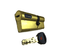 Картинка Цилиндровый механизм Mauer New Wave 4 ключ-ключ-L=77мм/31-46/,цвет латунь, 5 ключей в Новосибирске Цилиндровый механизм Mauer New Wave 4 ключ-ключ-L=77мм/31-46/,цвет латунь, 5 ключей в Новосибирске